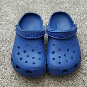 Blue Crocs